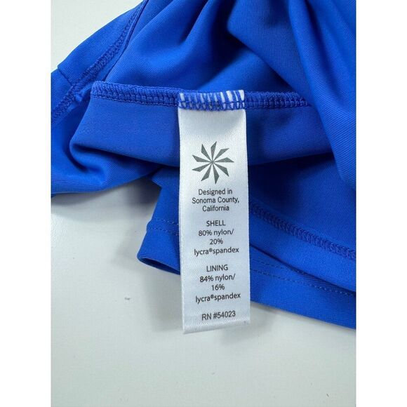 Athleta Twist Up Underwire Convertible Tankini Top Caspian Blue 32D/32DD Swim - Picture 6 of 7